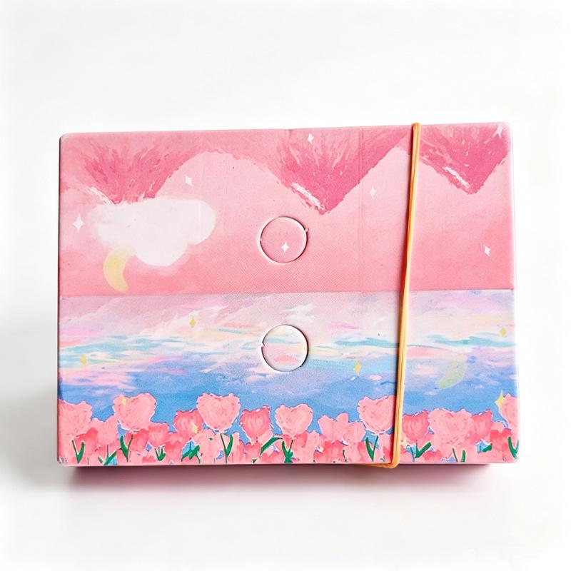 "Hair Accessory Wrapping Cards: 100 Sheets, 8x6CM, Bow Tie Folding, White"
