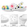 Allover Printed EVA Clogs Sandals for Women Men Lightweight Soft Slip On Casual Slippers Soft Sole Summer Shoes Daily Comfort Wear