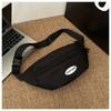 Mobile phone fanny pack trendy brand men's breast bag simple and lightweight shoulder small backpack women's leisure sports messenger bag men