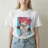 Unisex Unisex Kasane Teto T Shirt Anime 100 Cotton Tops Funny Short Sleeve Crew Neck Tees Gift Tshirt