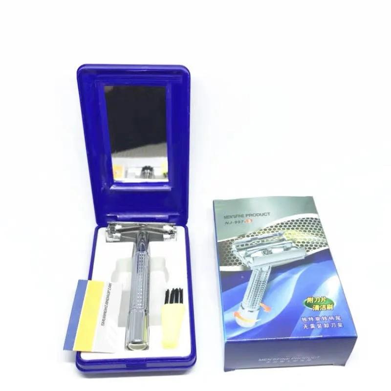 

Barber Razors Men Manual Razor Shaving Safety Razor With Box Handle Razor Shaving Tools Shavers Tool Men s Facial Razors