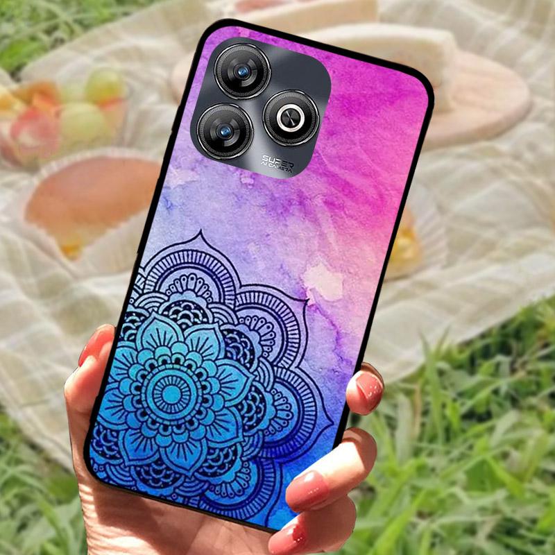 Für ZTE Blade V60 Smart A75 4G Hülle V60Smart Cool Wolf Löwe Silikon Weiches TPU Handyhülle Für ZTE BladeA75 4G Stoßfeste Bumper