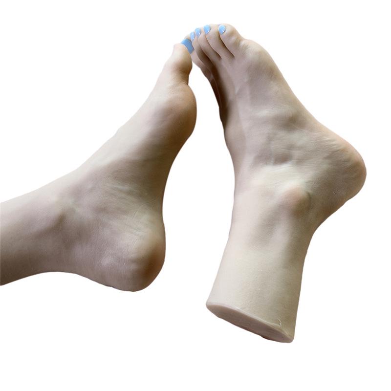 

Силиконовая модель женской стопы для фетиша стоп и симуляции электронной коммерции Size 35 Deluxe Edition Pair