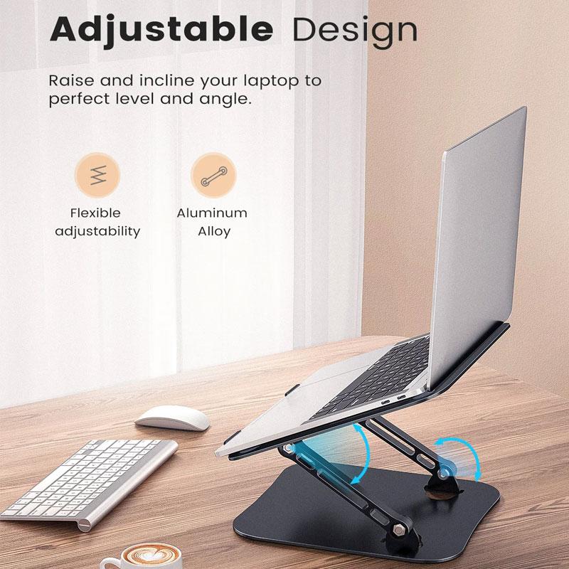 Portable 11–16-inch Adjustable Laptop Stand Computer Stand Sturdy Aluminum For Desk Foldable Laptop Holder Notebook Tablet