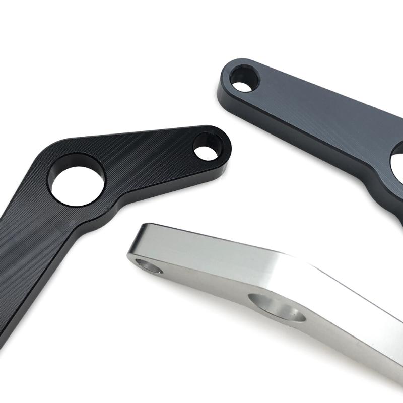 1Set Aluminium Motorcycles Shifting Gear Stabilizer Shifters Support Plate For Super Cub 110 Motorbike Accessories