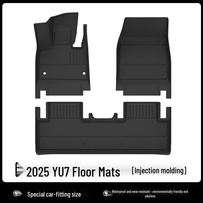 Xiaomi Yu7 TPE Waterproof Car Mats: Foot, Trunk, Backrest, and Side Bag Mats