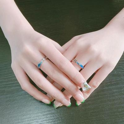 Couple Ring Folding Joint Jewelry Men And Women Gift Couple Ring