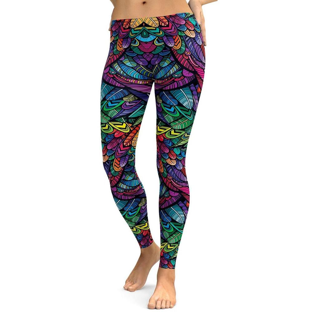 Girl Yoga Workout Leggings 