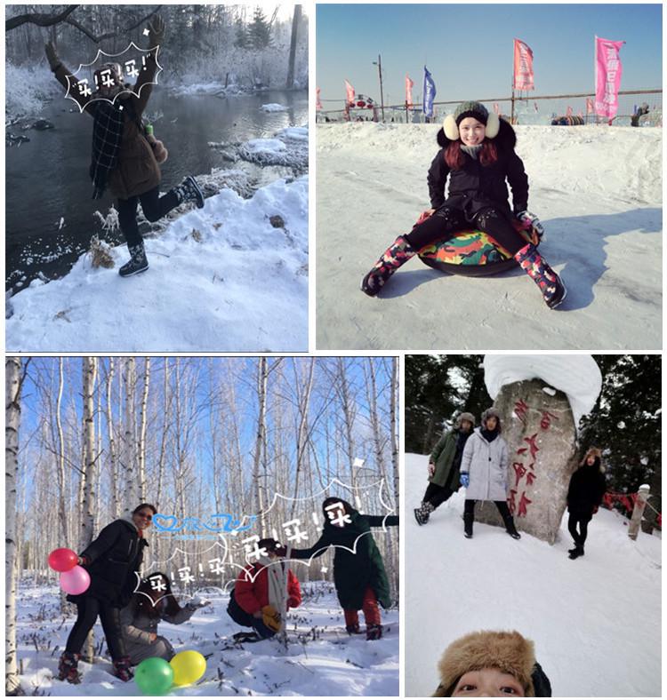 Unisex Northeast Snow Boots: Warm, Thickened Velvet, High-Top, Outdoor, Anti-Slip, Water-Resistant