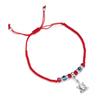 Blauwe Boze Oog Armbanden Armband Goede Geluk Rode Draad Gevlochten Verstelbare Bedel Armband Voor Koppel Vrouwen Geliefde Dame Cadeau