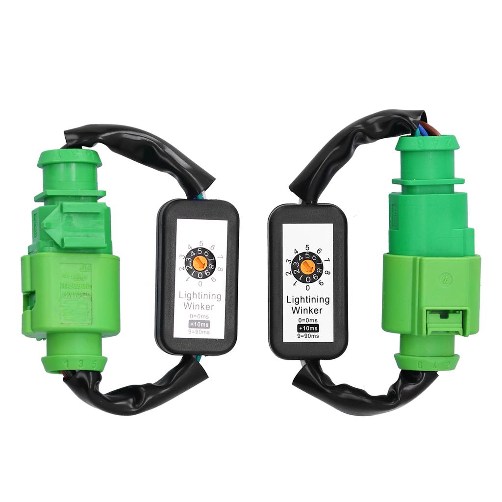 LED Tail Lights Dynamic Turn Signal Adapter Harness Blinker Module Kits Fit for A3 8V 2013‑2018