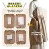 Yanuku Go La Back Cross Apron, Pullover, Water-Repellent, Cafe, Stylish Tunic, Nordic Style, Long, Solid Color, Suitable for Nursery Teachers, Plus Si