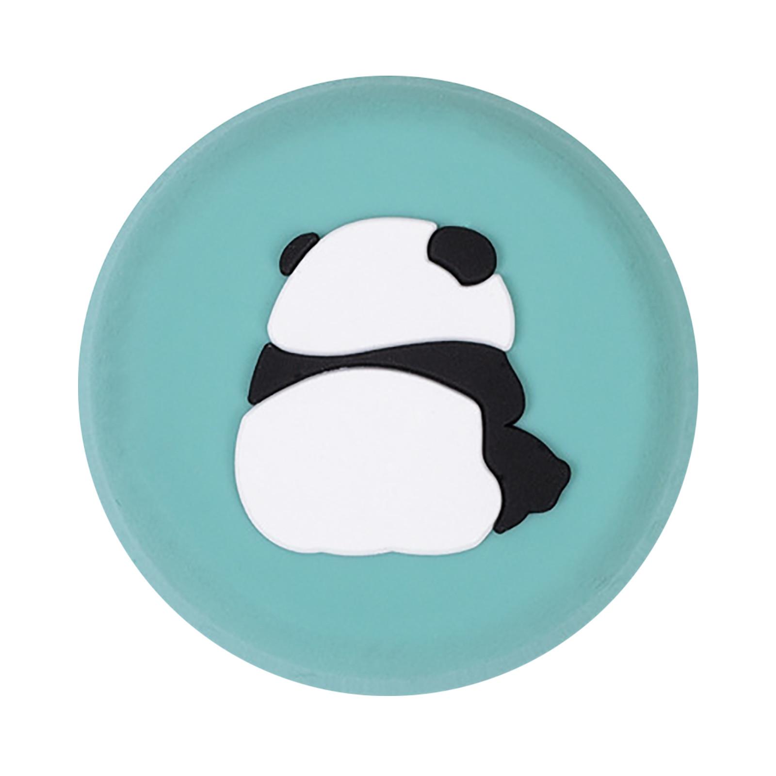 

Настенная мультяшная накладка для предотвращения столкновений, дверная ручка задней двери, наклейка для предотвращения столкновений, Настенный мультяшный буфер, немой защитный коврик One Size