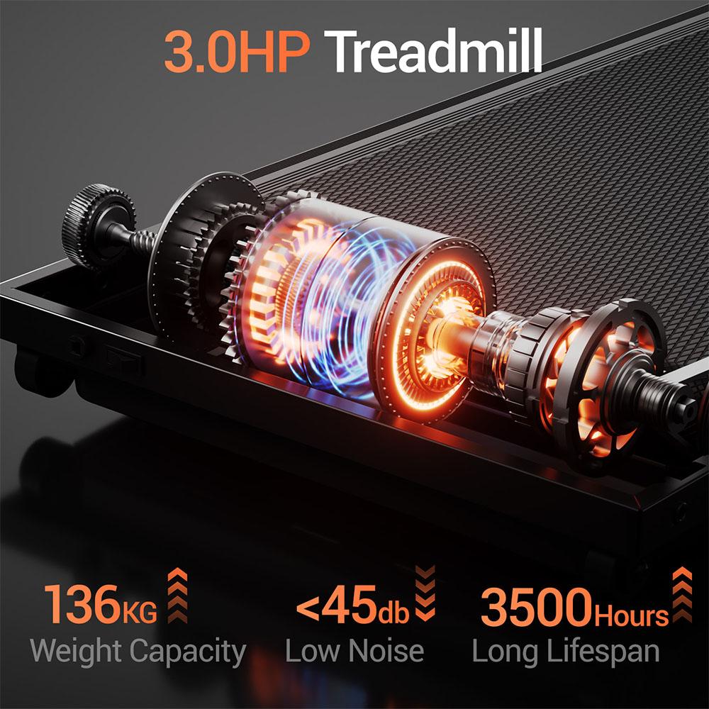 ROBORE SF20 Foldable Home Treadmill with 15% Incline