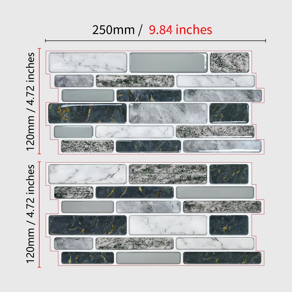 Naklejka kuchenna olejoodporna 3D Kryształowy splicing Kryształowa tapeta Naklejka do renowacji salonu sypialni Samoprzylepna naklejka kafelkowa