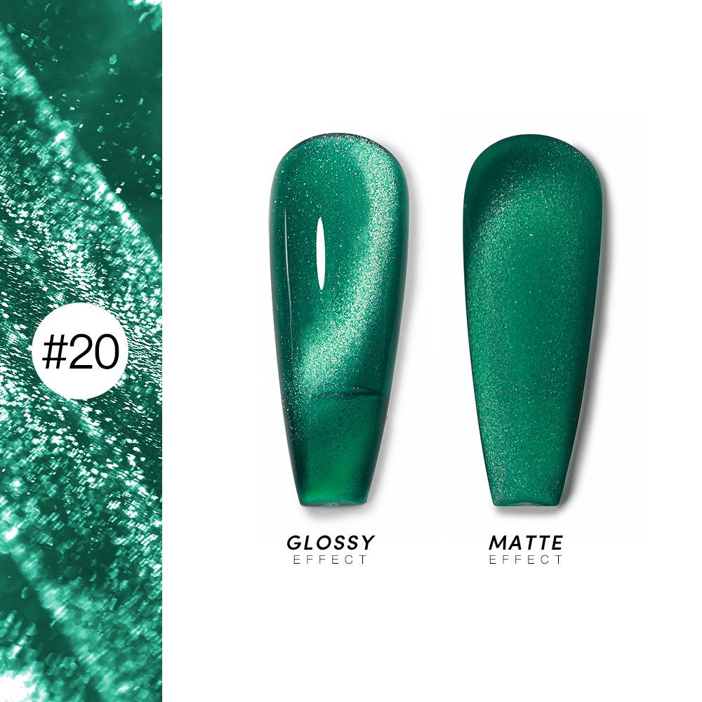 2024 Trendy 36-Color Cat Eye Nail Gel Set - Sparkly UV Gel for Salon Use