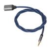 Headset Adapter 3.5mm Aux Stereo Audio 1 Male to 2 Female Audio Microphone Plugs Headset Splitter for Computer