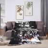 Attack On Titan Blanket Quality Super Soft  Throw Blanket Winter Decorative Couch Chair Sofa Bed Funny Bedspread