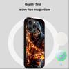 Mor-tals Kombat fashion game design Phone Case For iPhone 16 15 14 13 12 11 Plus Pro Max High-end Luxury Magsafe Sheepskin