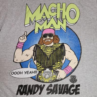 MACHO MAN RANDY SAVAGE T-Shirt Cotton Tee For Men S To 4XL Unisex T-Shirt