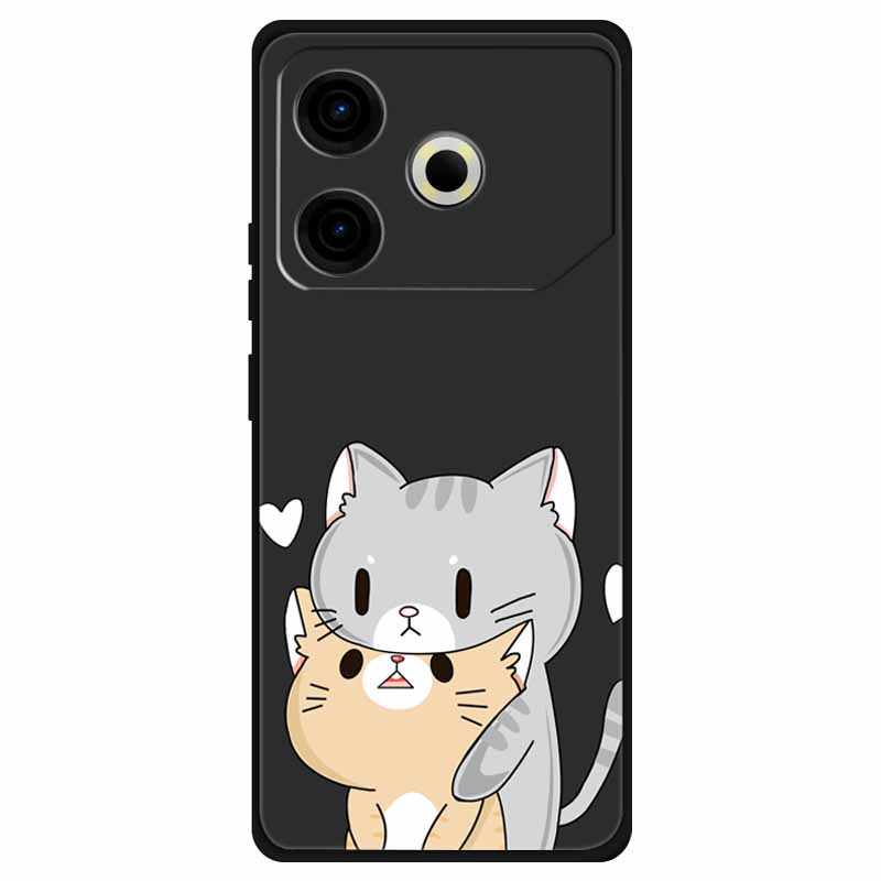 For Tecno Pova 6 Neo Case Silicone Soft Flower Space Fashion Cover For Tecno Phantom X2 Pro Cases Landscape Paint Covers Cute
