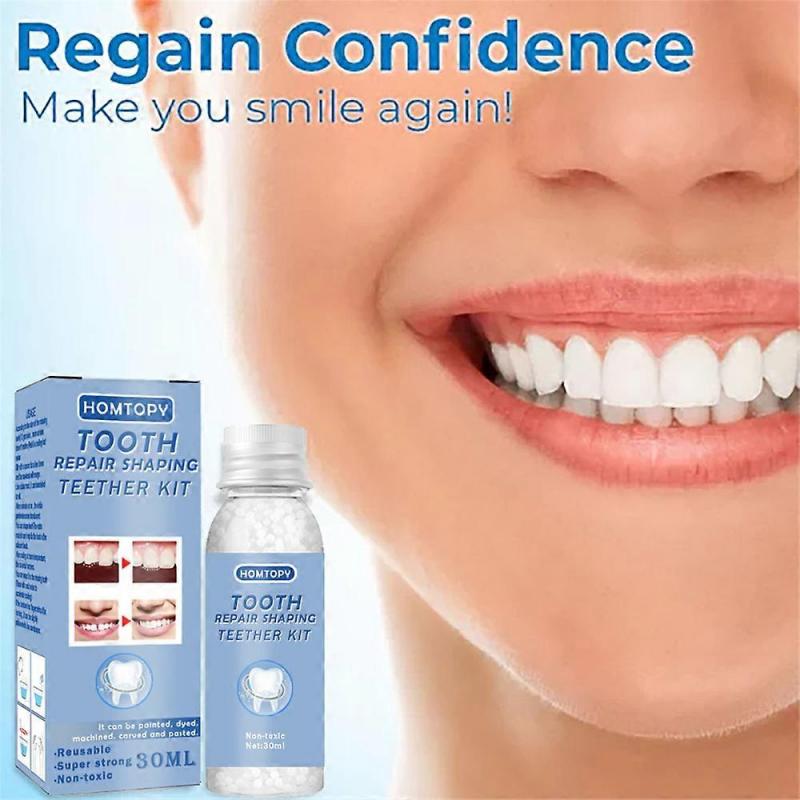 1-3pcs Strong Tooth Repair Permanent Dental Cement Cavity Tooth Filling Best Kit