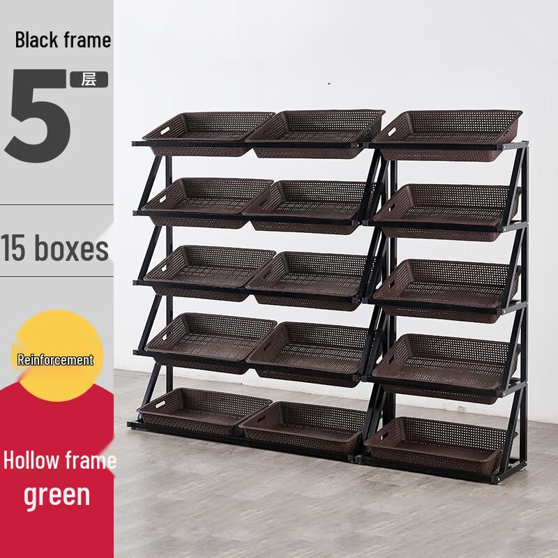 Miling 5-stöckiges Obst- und Gemüse-Aufbewahrungsregal