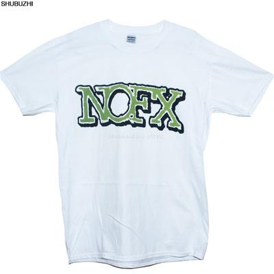 NOFX TRIČKO Hardcore Punk Black Flag Graphic Tee Unisex letní bavlněné tričko bílé topy Unisex sbz4248 Unisex
