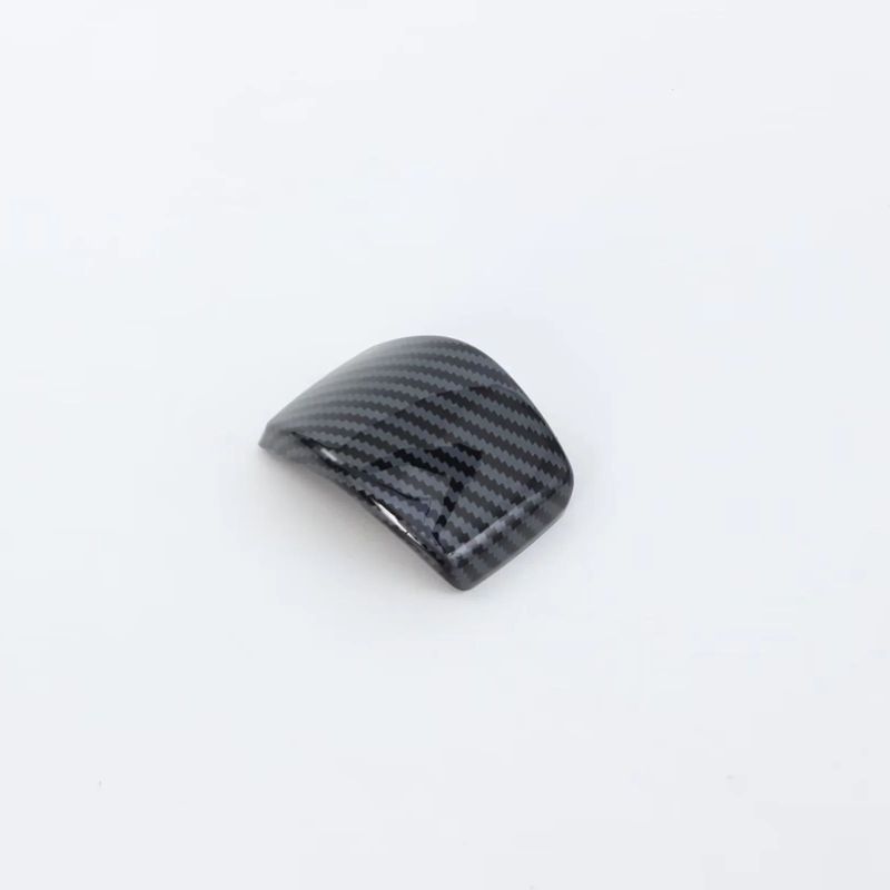 For Toyota Land Cruiser LC300   ABS Carbon Front Water Holder Cover Gear Shift Knob Frame Head Cap Trims Car Accessories