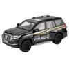 1/18 Toyota Prado Land Cruiser SUV Model auta ze slitiny Diecast Kovová hračka Terénní vozidla Model auta Zvuk a světlo Dětský dárek