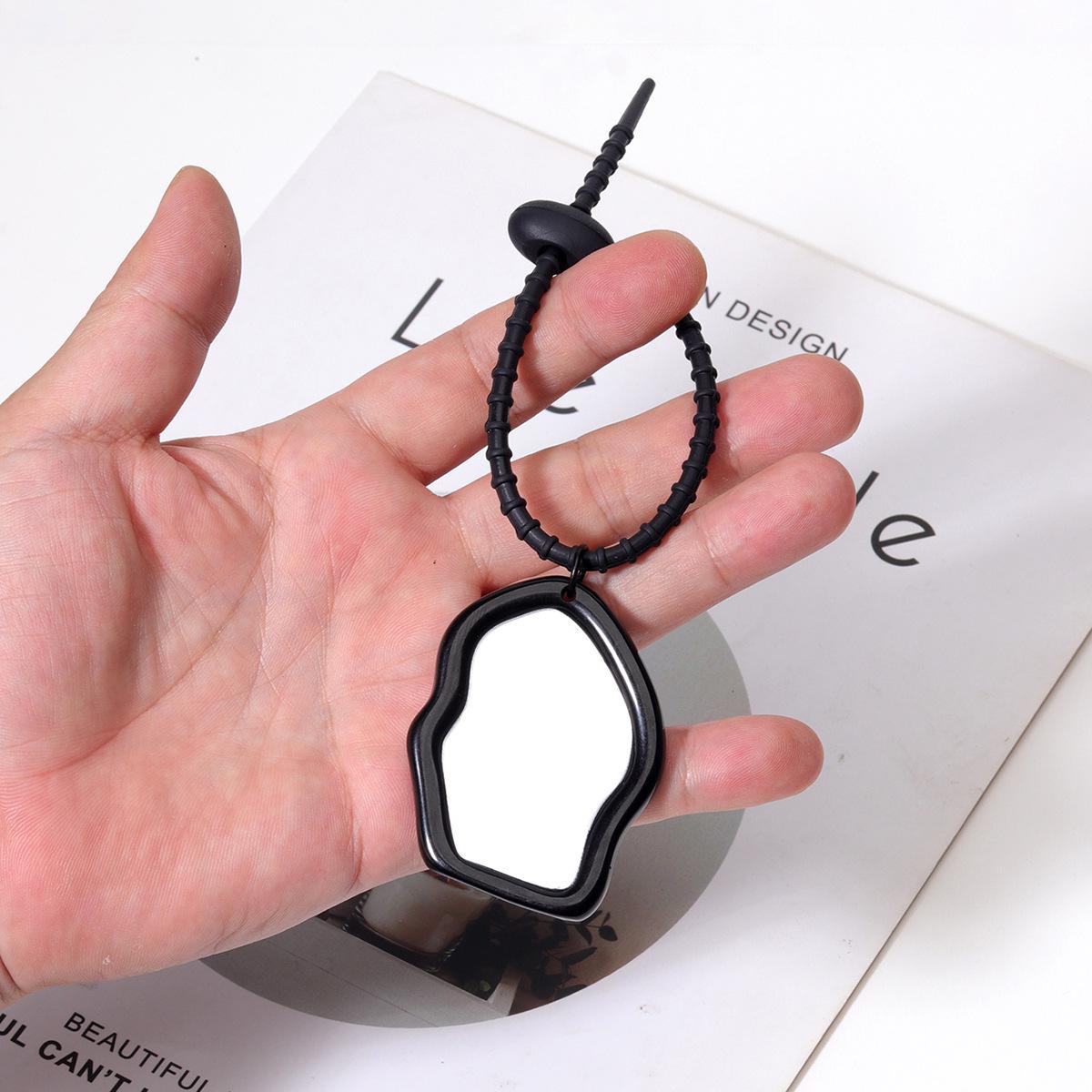 

Trendy Acrylic Mirror Bag Charms & Ornaments чёрный