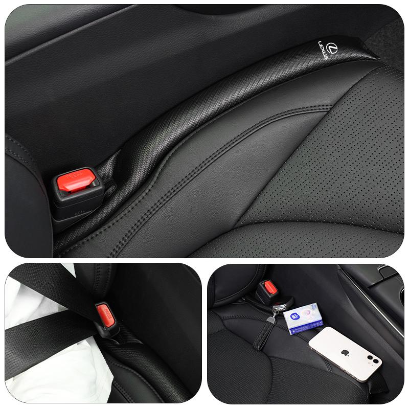 Car Seat Gap Filler Anti-Leak Filler Side Seam Plugs For Lexus UX250h RX450h CT200h RX400h NX300h RX350 RX300 IS220h IS300 ES GS