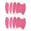 8pcs Handle Stickers Car Door Handle Car Stickers Protective Film Carbon Fiber