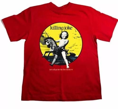 Killing Joke Let_s all go to the Firedances T Shirt Full Size S-5XL NI692 Unisex T-Shirt XL 1990₽