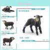 High Quality Static Sheep Model Toy For Kids Educational Farm Animal Collection