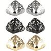 1pair High Heel Metal Toe Cap Wear and Tear Concealer Anti-kicking Leather Shoes Point Protector Flat Shoe Tips Cap Accessorices