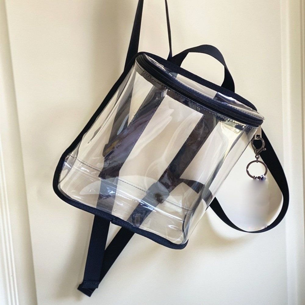PVC Organizer Clear Kids Backpack Visible Beach Waterproof Backpack  for Outdoor Sports