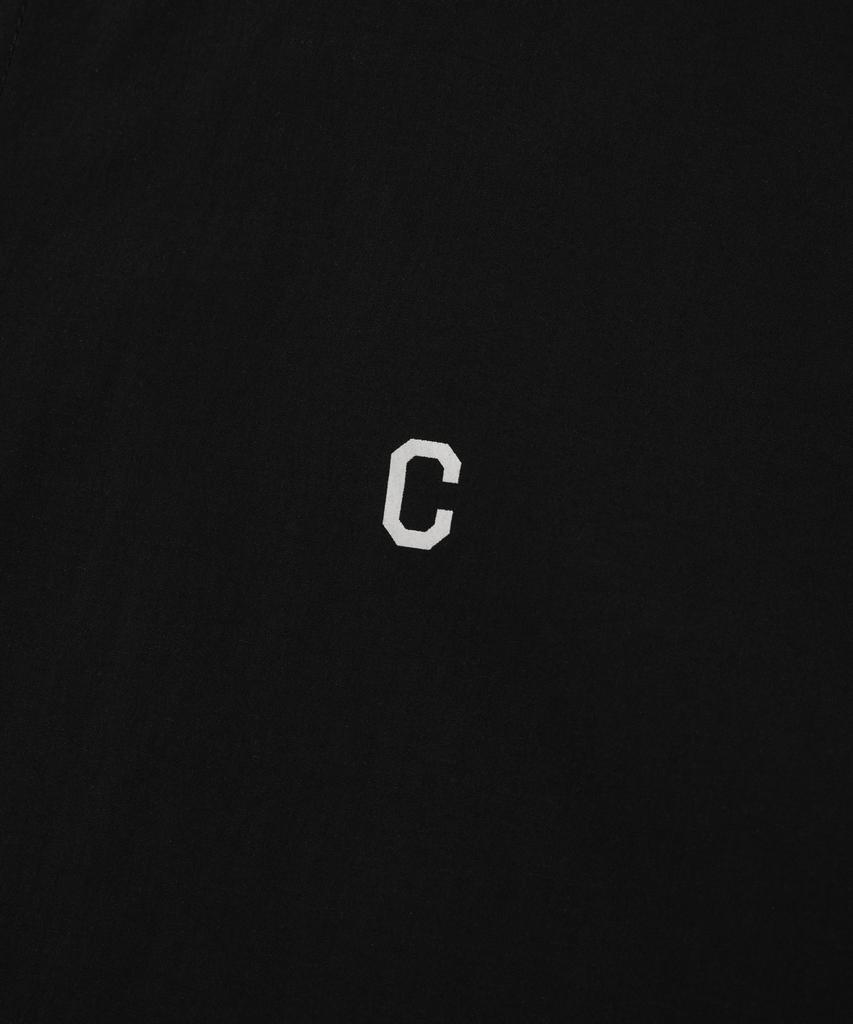 COVERNAT Nylon Half-Zip T-Shirt Black