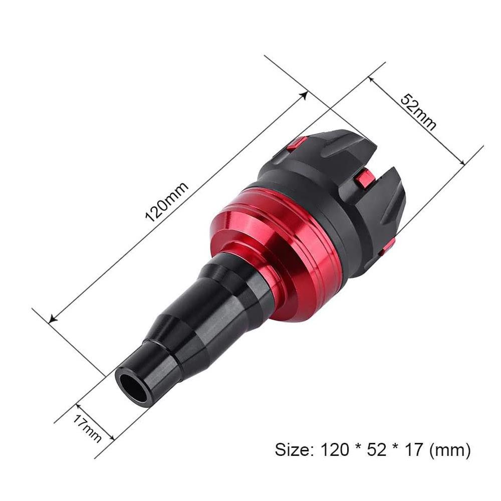 1PC Rám motocyklu Slider Crash Pad Collision Fall Protector Anticrash Caps M10 10mm šroub Univerzální motokrosový motocykl