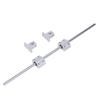 T8  Screw Kit 350mm Horizontal Optical Axes 8mm Double Rail Shaft Support Bearing
