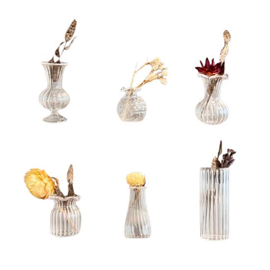 5/10Pcs Mini Vase Refrigerator Magnet DIY Home Office Kitchen Locker Fridge 3D Miniature Resin Flower Vase Pot Magnetic Decoration Ornament