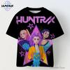 Casual Fashion Kpop Demon Hunters Kids 3D Cartton Short Sleeve Summer Boys Girls T-Shirt  Anime Short Sleeve T-shirt
