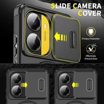 Pour Poco X7 Pro 5G Étui Protection Objectif Antichoc Housse Armure pour Poko Little X7 X7 Pro X7pro Pocox7pro Support Magnétique Voiture Funda