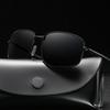 Classical Retro Polarized Sunglasses Men Brand Designer Sun Glasses Men Male Square Metail Frame Eyewear Driving Oculos De Sol