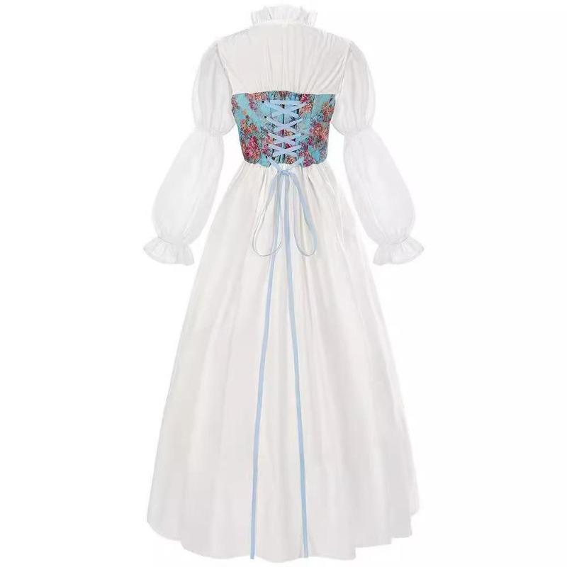 intage court medieval tunic dress stage show halloween costume