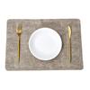 Dual-Sided Luxury Leather Placemat - Nordic Minimalist Design, High-end Waterproof & Heat-resistant Table Mat for Western Dining.