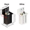 Plastic Toothbrush Storage Rack No Drill Chopsticks Cage Practical Wall Mounted Storage Box  Dorm