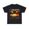 Unisex Adult Halloween T Shirt Art Painting Jack-O'-Lantern Trick Treat Pumpkin