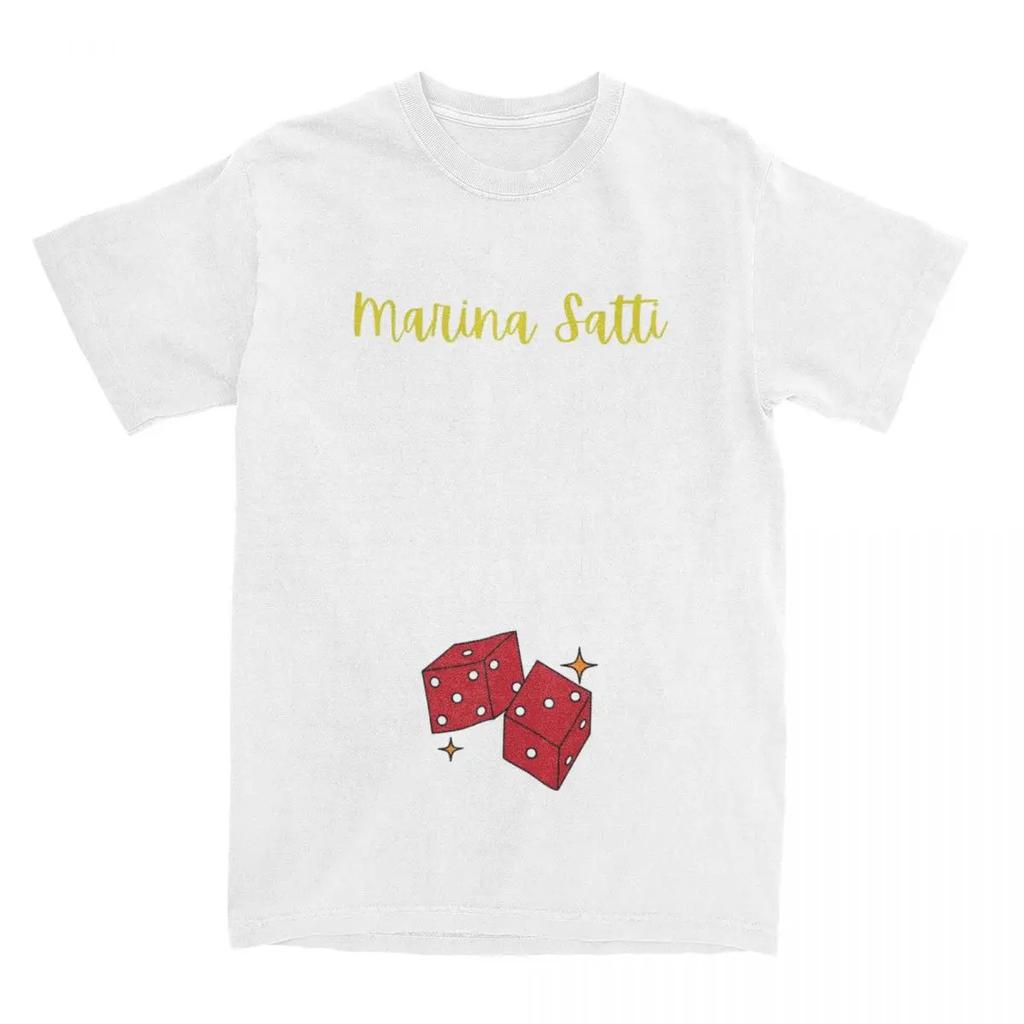 Summer Marina Satti Zari Shirt Merchandise for Men Women  Funny Eurovision 2024 Greece Tee Shirt Short Sleeve Clothing