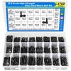 1710Pcs 12.9 Grade Alloy Steel Socket Head Screw Kit - M2 To M4 with Nuts & Washers - Black Oxide Rust-Resistant 21 Sizes 4-30mm